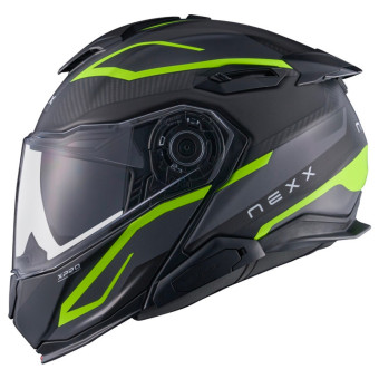 Flip Up Nexx X.Lifetour Pro Mile Neon Grey Mat