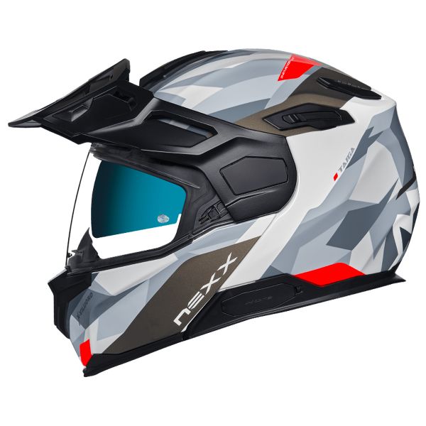 Flip Up Nexx X.Vilijord Taiga White Red