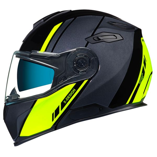 Flip Up Nexx X.Vilitur Hi-Viz Neon Grey