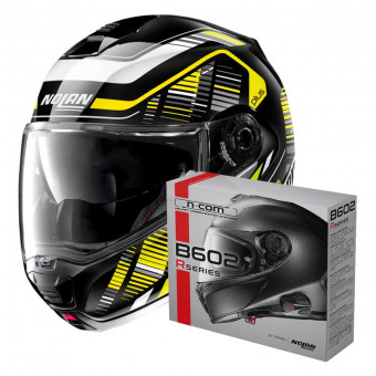 Flip Up Nolan N100 5 Plus Starboard N-Com 46 + Kit Bluetooth B602R