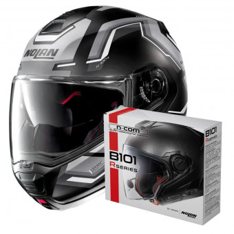 Flip Up Nolan N100 5 Upwind N-Com 57 + Kit Bluetooth B101R