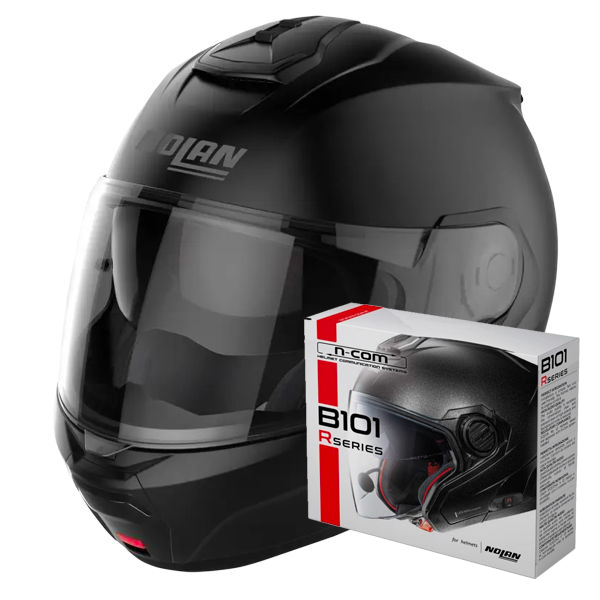 Flip Up Nolan N100-6 Classic N-Com 10 + Kit Bluetooth B101R