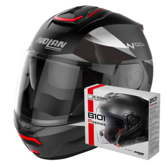 Flip Up Nolan N100-6 Paloma N-Com 25 + Kit Bluetooth B101R