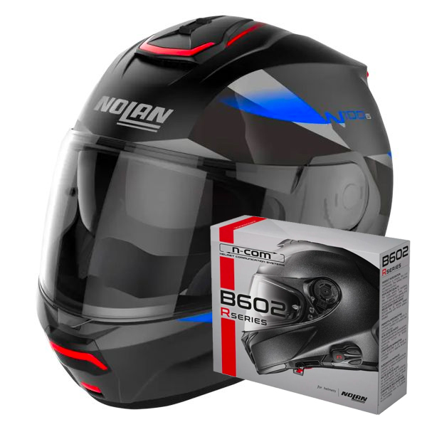 Flip Up Nolan N100-6 Paloma N-Com 26 + Kit Bluetooth B602R