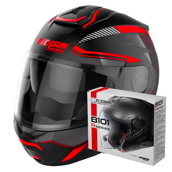 Flip Up Nolan N100-6 Surveyor N-Com 21 + Kit Bluetooth B101R