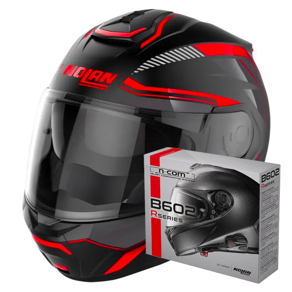 Flip Up Nolan N100-6 Surveyor N-Com 21 + Kit Bluetooth B602R