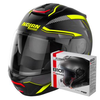 Flip Up Nolan N100-6 Surveyor N-Com 22 + Kit Bluetooth B101R