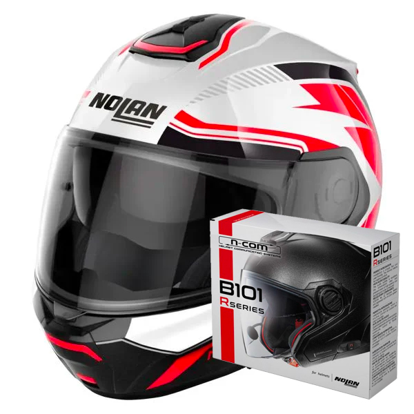 Flip Up Nolan N100-6 Surveyor N-Com 23 + Kit Bluetooth B101R