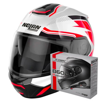 Flip Up Nolan N100-6 Surveyor N-Com 23 + Kit Bluetooth B602R