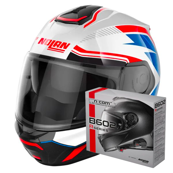 Flip Up Nolan N100-6 Surveyor N-Com 24 + Kit Bluetooth B602R