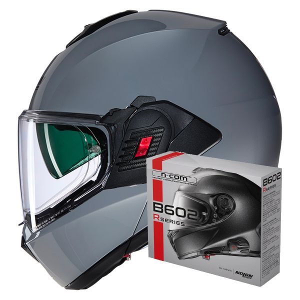Flip Up Nolan N120-1 Classico 303 + Bluetooth Kit B602R