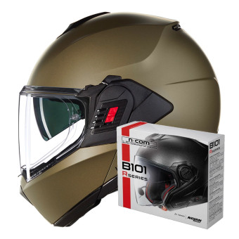 Flip Up Nolan N120-1 Classico Nobile 315 + Kit Bluetooth B101R
