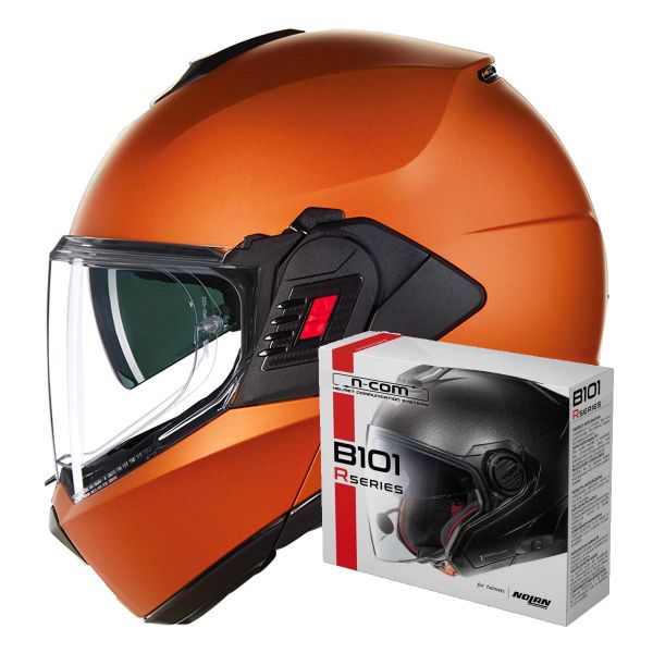 Flip Up Nolan N120-1 Classico Nobile 319 + Kit Bluetooth B101R