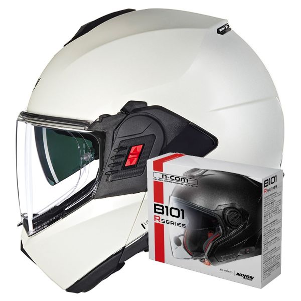 Flip Up Nolan N120-1 Classico Nobile 320 + Bluetooth Kit B101R