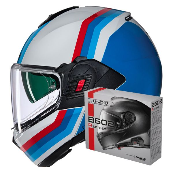 Flip Up Nolan N120-1 Lineo 347 + Bluetooth Kit B602R