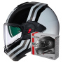 Casque Flip Up Nolan N120-1 Lineo 348 + Bluetooth Kit B602R