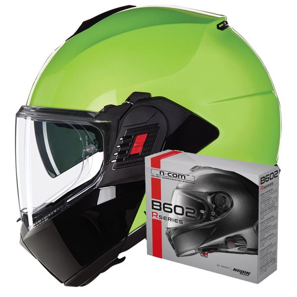 Flip Up Nolan N120-1 Mivedi 329 + Bluetooth Kit B602R