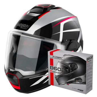 Flip Up Nolan N120-1 Nightlife N-Com 27 + Kit Bluetooth B602R