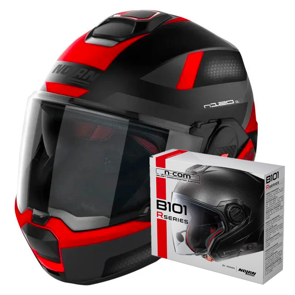 Flip Up Nolan N120-1 Subway N-Com 22 + Kit Bluetooth B101R