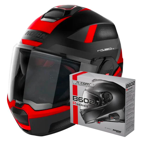 Flip Up Nolan N120-1 Subway N-Com 22 + Kit Bluetooth B602R