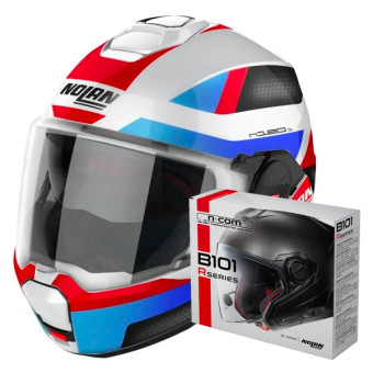 Flip Up Nolan N120-1 Subway N-Com 24 + Kit Bluetooth B101R