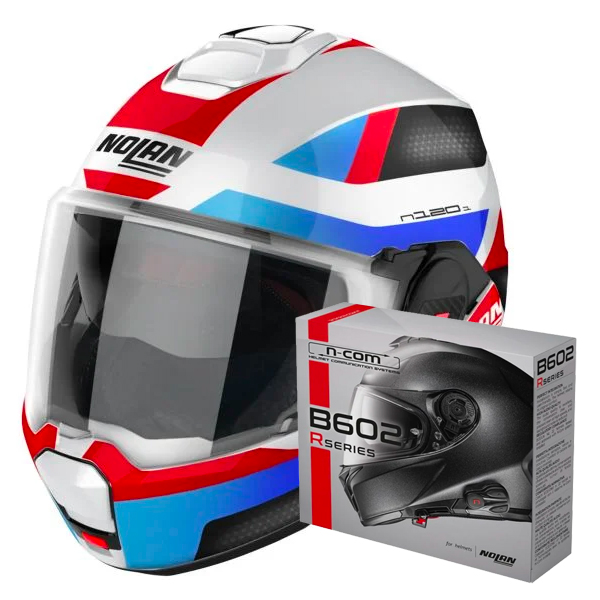 Flip Up Nolan N120-1 Subway N-Com 24 + Kit Bluetooth B602R