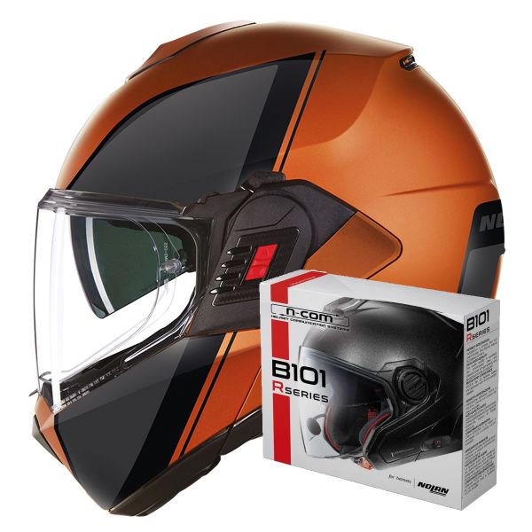 Flip Up Nolan N120-1 Verniciatura Speciale 343 + Kit Bluetooth B101R