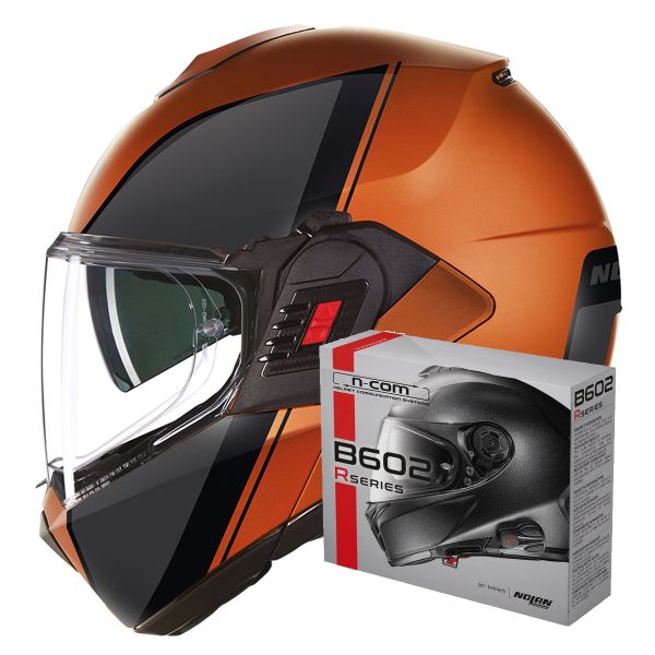 Flip Up Nolan N120-1 Verniciatura Speciale 343 + Kit Bluetooth B602R