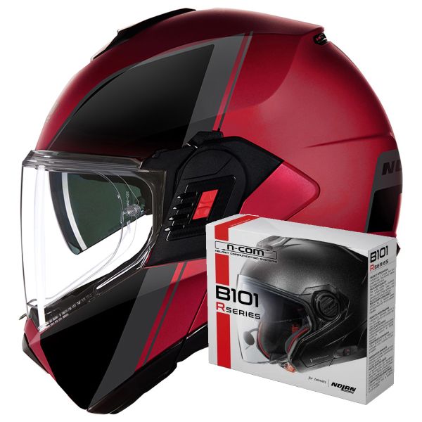 Flip Up Nolan N120-1 Verniciatura Speciale 344 + Kit Bluetooth B101R