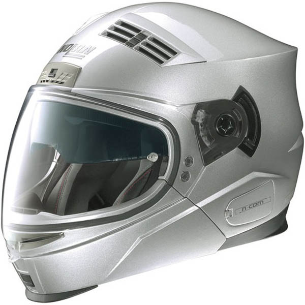 Flip Up Nolan N71 Classic Ncom Silver 1