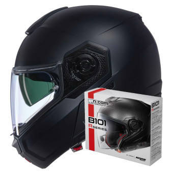 Casque Flip Up Nolan N90-3 06 Classico 302 + Bluetooth Kit B101R Casque Flip Up Nolan N90-3 06 Classico 302 + Bluetooth Kit B101R