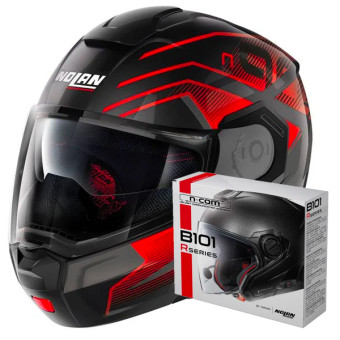 Flip Up Nolan N90 3 Comeback N-Com 44 + Kit Bluetooth B101R