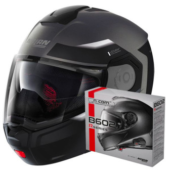 Flip Up Nolan N90 3 Reflector N-Com 34 + Kit Bluetooth B602R