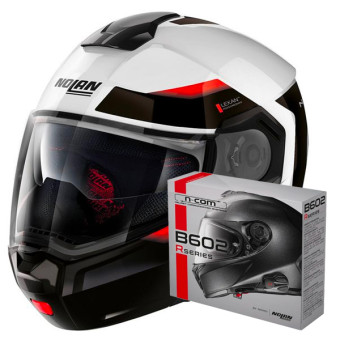 Flip Up Nolan N90 3 Reflector N-Com 37 + Kit Bluetooth B602R