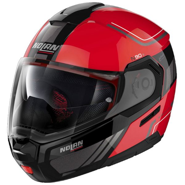 Flip Up Nolan N90 3 Voyager N-Com Corsa Red 19 Flip Up Nolan N90 3 Voyager N-Com Corsa Red 19