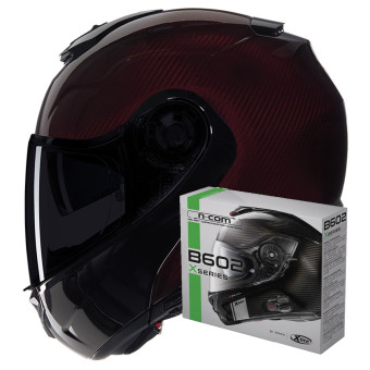 Casque Flip Up Nolan X-1005 Ultra Carbon Liquido 326 + Bluetooth Kit B602X Casque Flip Up Nolan X-1005 Ultra Carbon Liquido 326 + Bluetooth Kit B602X
