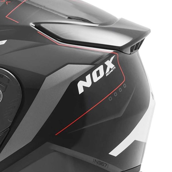 NOX N967 Conquer Black White Red