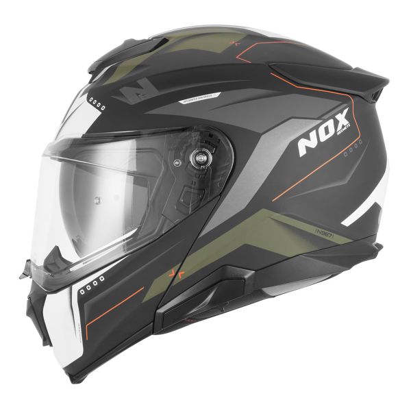 NOX N967 Conquer Kaki Orange Mat