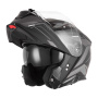 Casque Flip Up NOX N967 Conquer Mat Black Silver