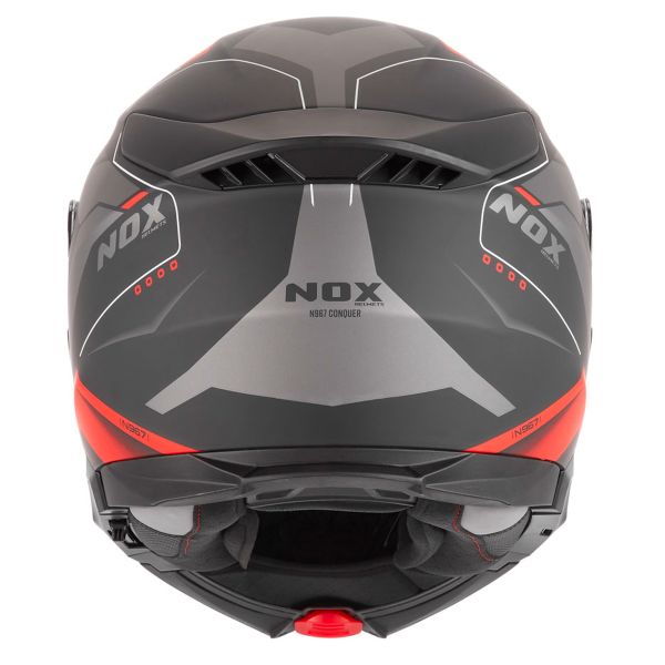 NOX N968 Shift Mat Black Red
