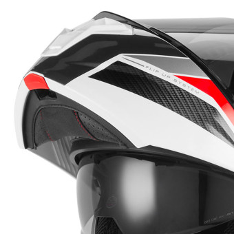 NOX N968 Shift White Red Shiny