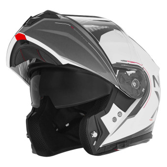 Flip Up NOX N968 Tomak White Red