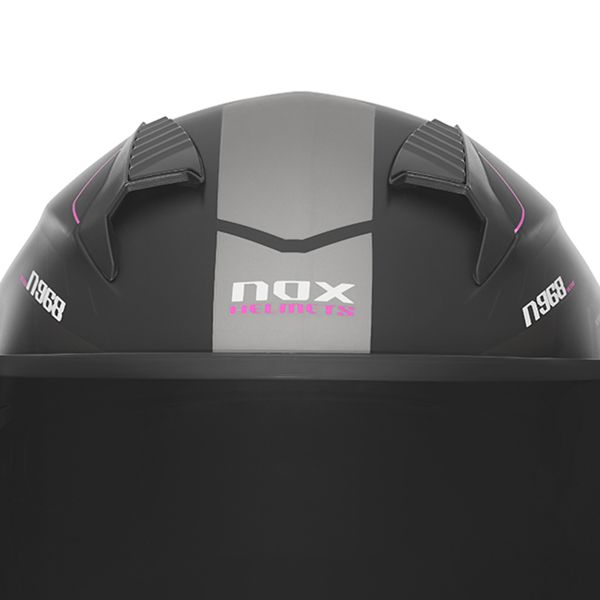 NOX N968 Ultra Matt Black Pink