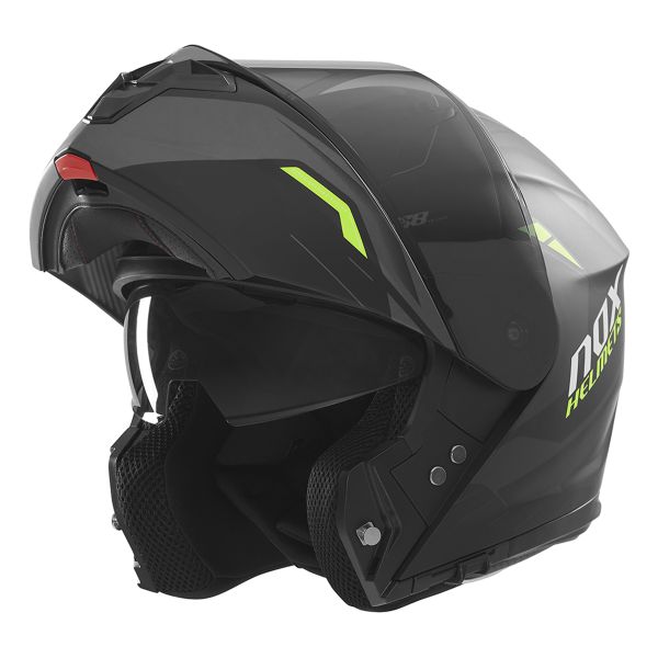 NOX N968 Ultra Matt Black Yellow