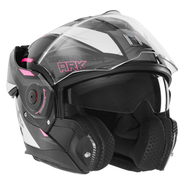 Flip Up NOX Spinner Ark White Pink Black