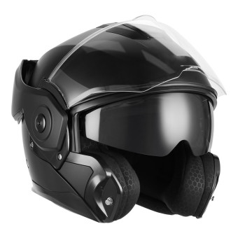 Casque Flip Up NOX Spinner Mat Black