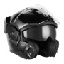 Casque Flip Up NOX Spinner Shiny Black