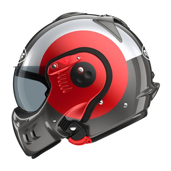 Roof Boxer Alpha Focus Red Silver