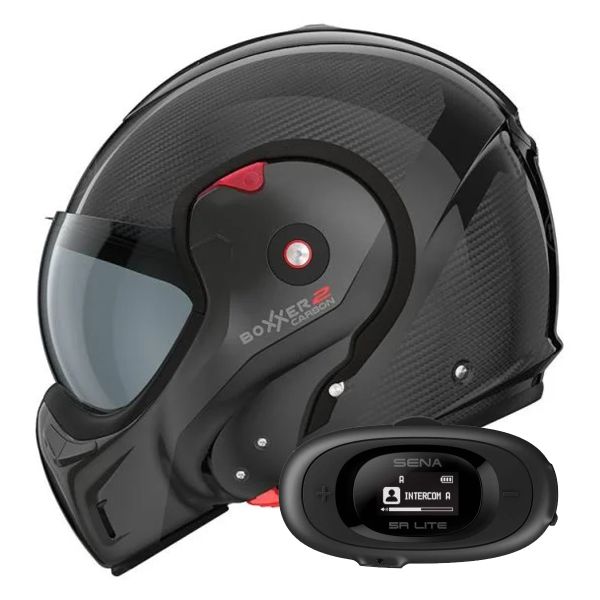 Flip Up Roof Boxxer 2 Carbon Wonder Black + Kit bluetooth 5R Lite Flip Up Roof Boxxer 2 Carbon Wonder Black + Kit bluetooth 5R Lite