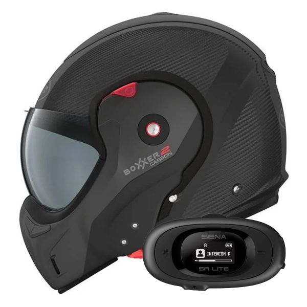 Flip Up Roof Boxxer 2 Carbon Wonder Mat Black + Kit bluetooth 5R Lite Flip Up Roof Boxxer 2 Carbon Wonder Mat Black + Kit bluetooth 5R Lite